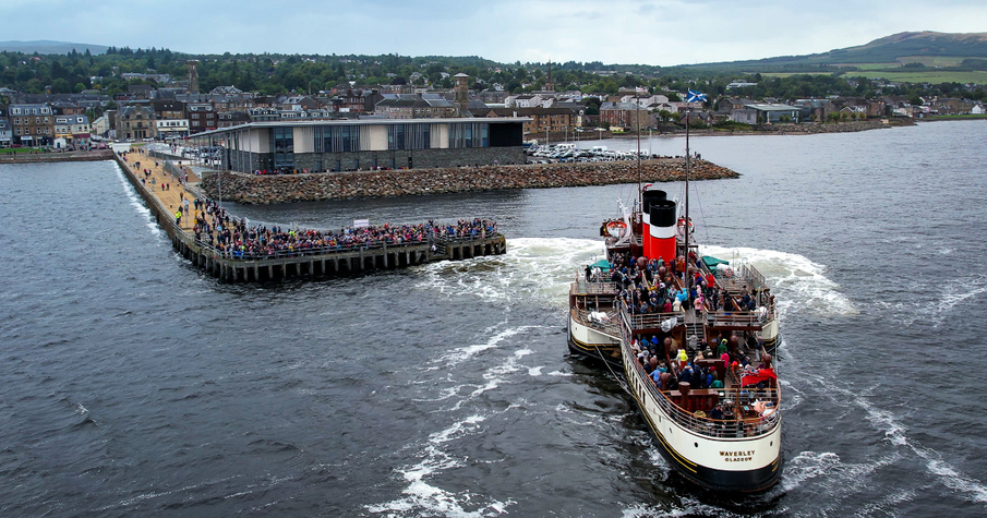 Over 500 people showed their support for saving the Pier at an event in 2024