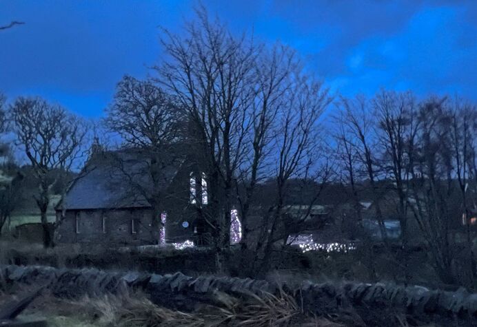 Skipness Hall at Christmas Skipness Hall at Christmas
