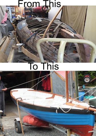 Restoration of a 93 year old boat Restoration of a 93 year old boat