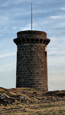Hynish Lighthouse Shorestation_Signal Tower.JPG